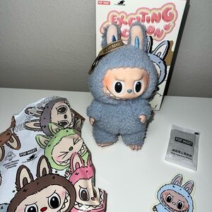 Pop Mart Labubu THE MONSTERS - Exciting Macaron Vinyl Face Sea Salt Coconut